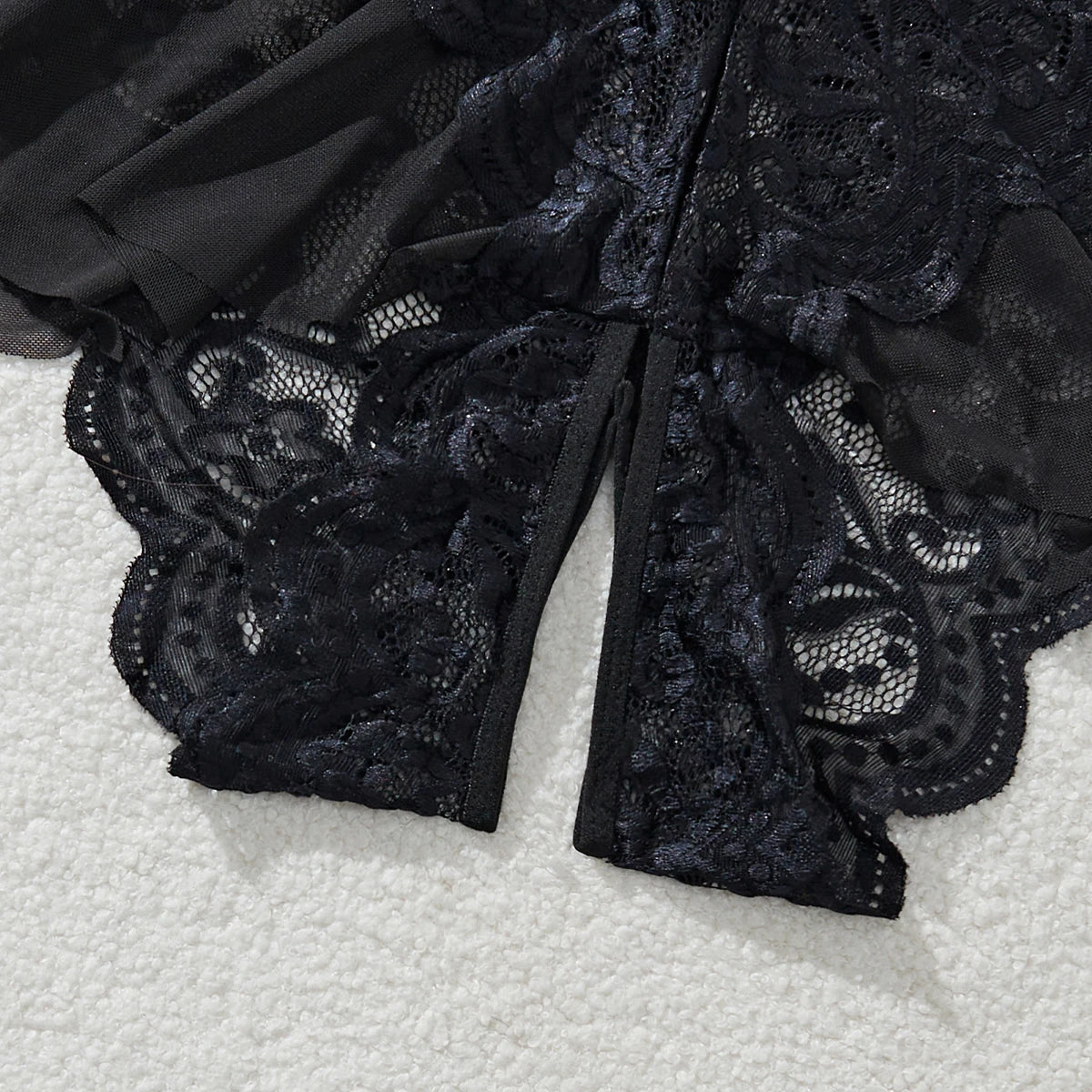 Plus Size Lace Bra Set