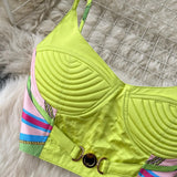 Women's Crop Top & Skirt Set