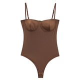 Satin Camisole Bodysuit Women – Backless Lingerie
