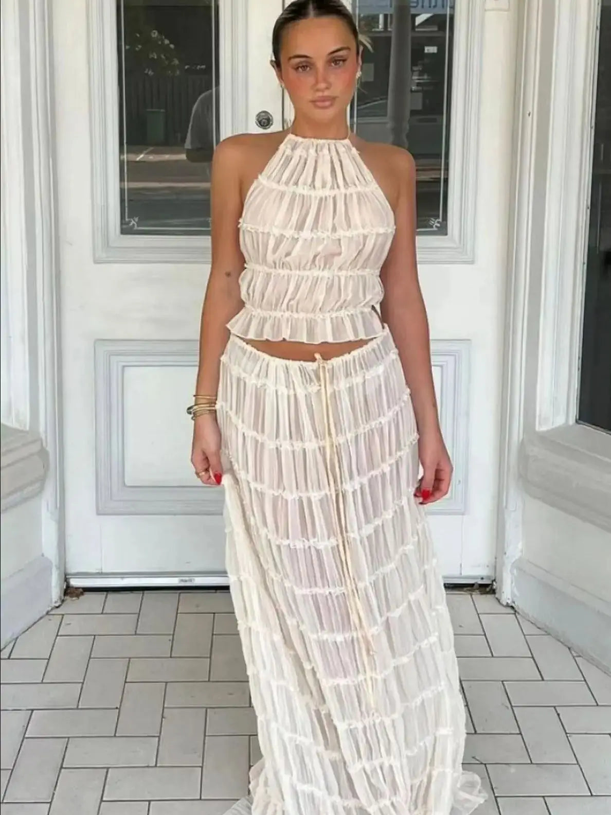 Women's Maxi Skirt Set