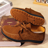 Men’s Traditional Plaid Slip-On Loafers