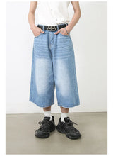 OverEase™ – Vintage Oversize Denim Shorts 2025 (Wide Leg, Relaxed & Throwback Inspired)