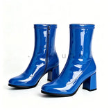 Classic Block Heel Ankle Boots