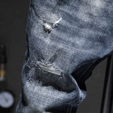 Apex Ripped Straight Jeans