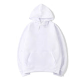 Men's Oversize Hoodie – Solid Black Pullover