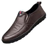 Men PU Leather Office Loafers