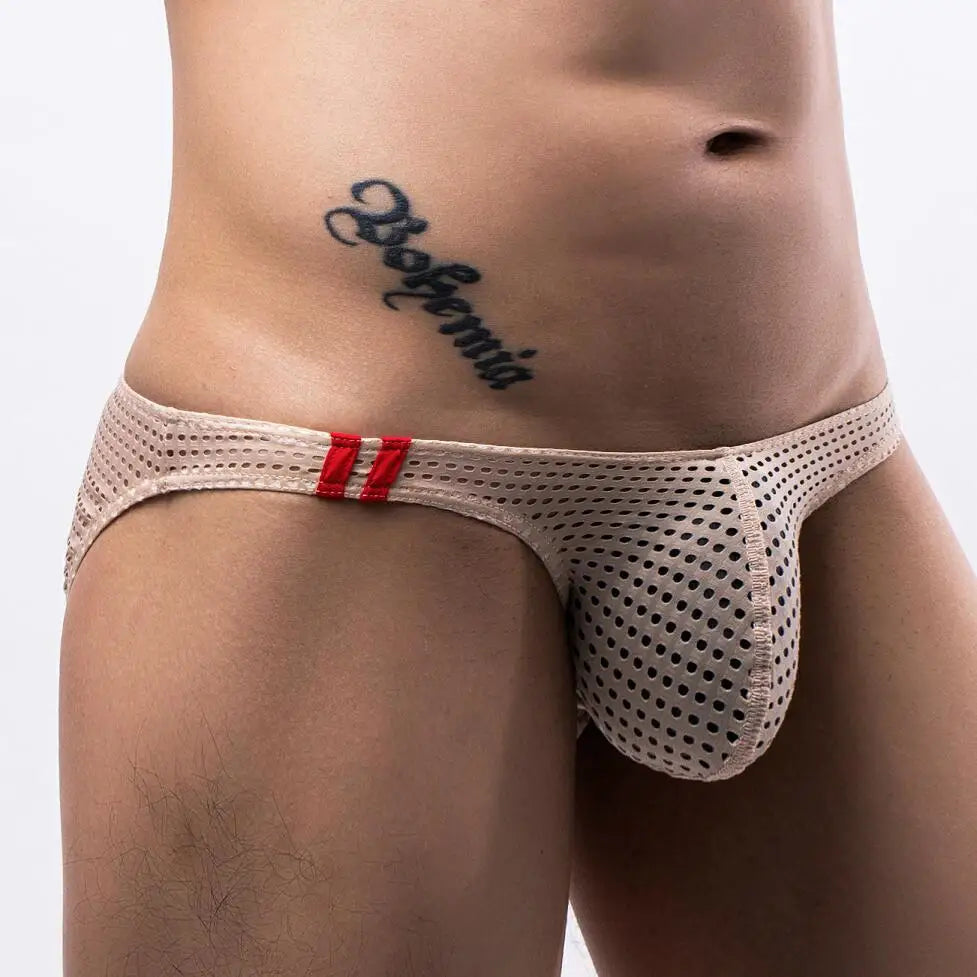 Men's Sexy Mesh Briefs – U Convex Low Rise