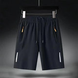 Men's Plus Size Ice Silk Shorts – Cool Summer Wear