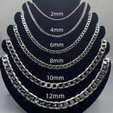 Men's 925 Sterling Silver Chain Necklace