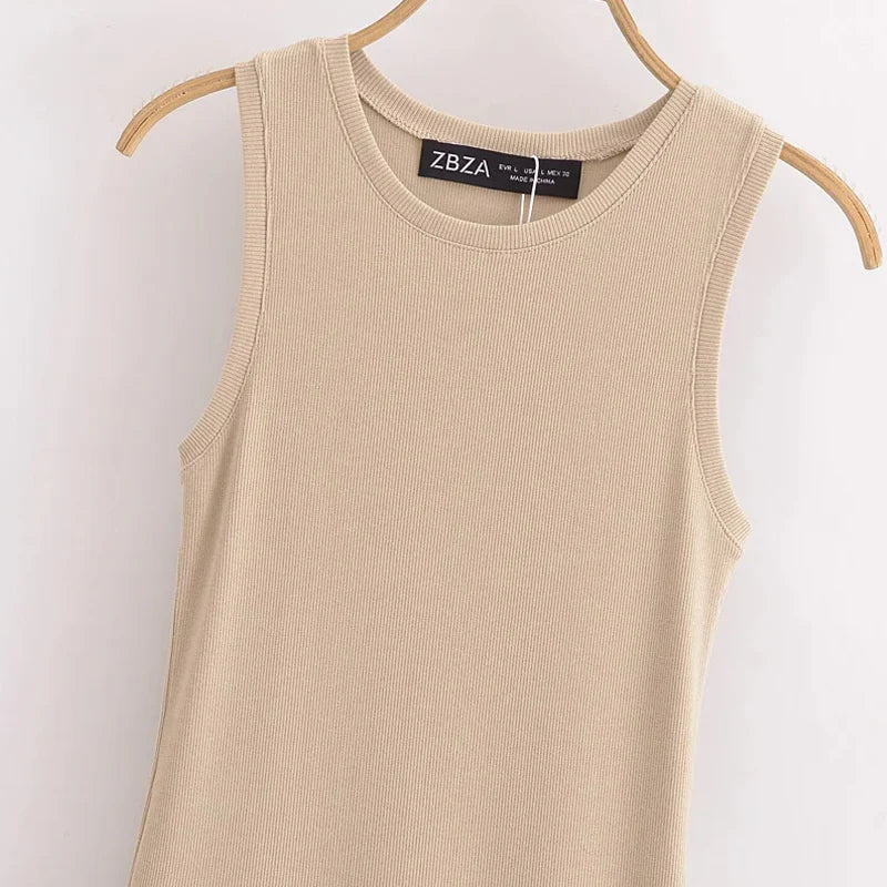 Women Sleeveless Y2K Party Dress