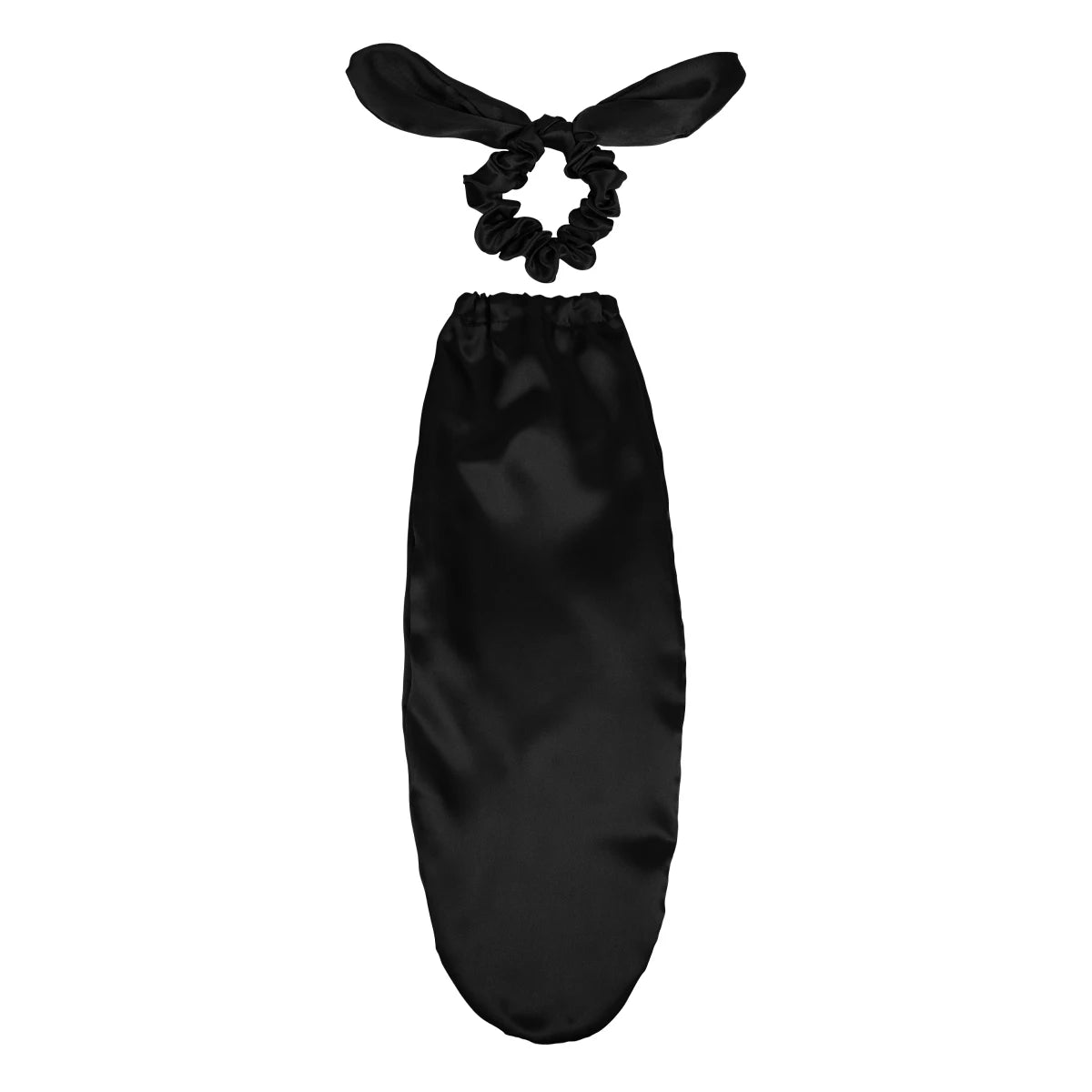 Satin Sleep Cap with Bow