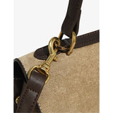 Frosted Leather Shoulder Bag