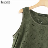 Isla Crochet Lace Tunic Blouse