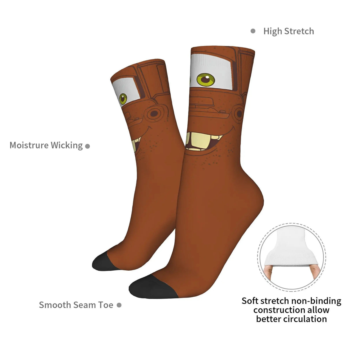 Cars Character Socks