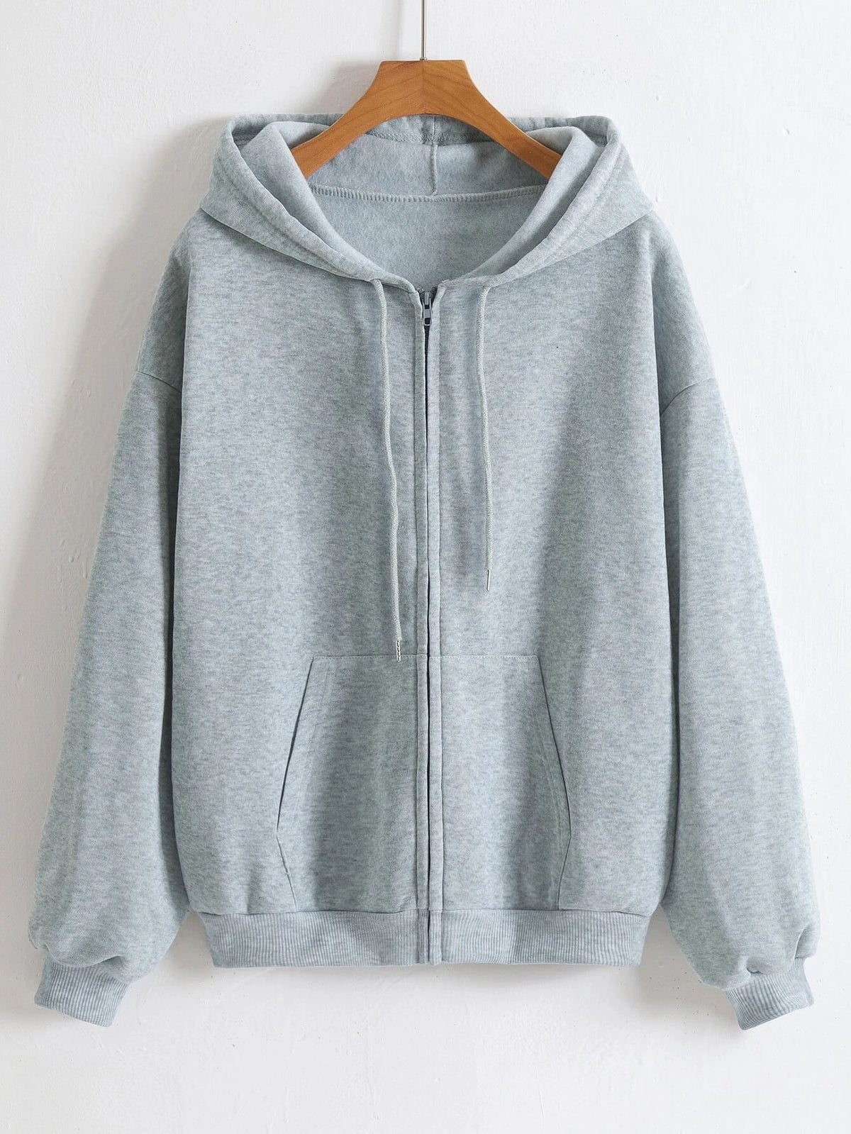 Women's Oversized Zip-Up Hoodie
