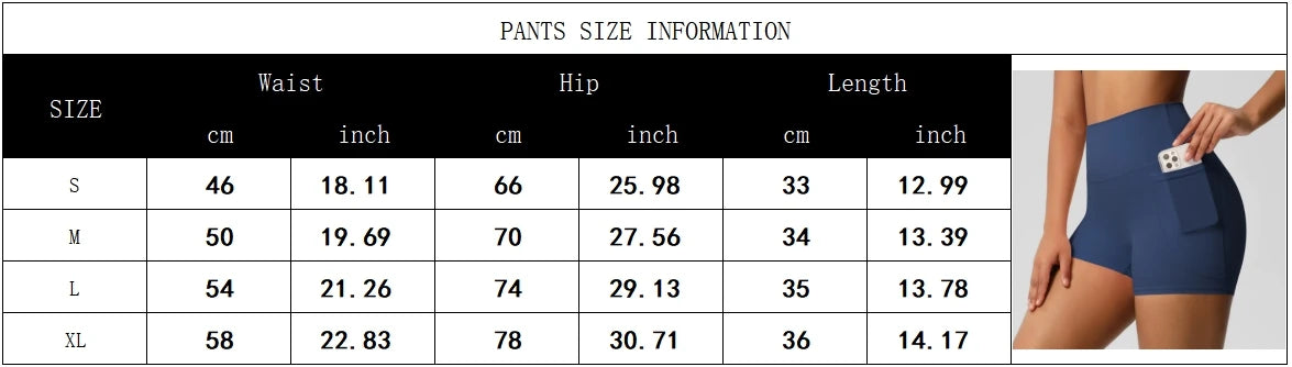 Women's Pocketed Fitness Yoga Shorts