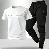 Men's T-Shirt & Sweatpants Tracksuit Set