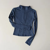 Women Quick Dry Zipper Sports Jacket