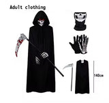 Grim Reaper Skeleton Costume