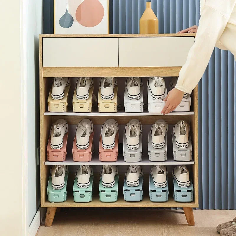 Women Shoe Stacker Organizer Space Saver