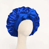 Adjustable Silk Satin Bonnet for Sleeping – Hair Protection