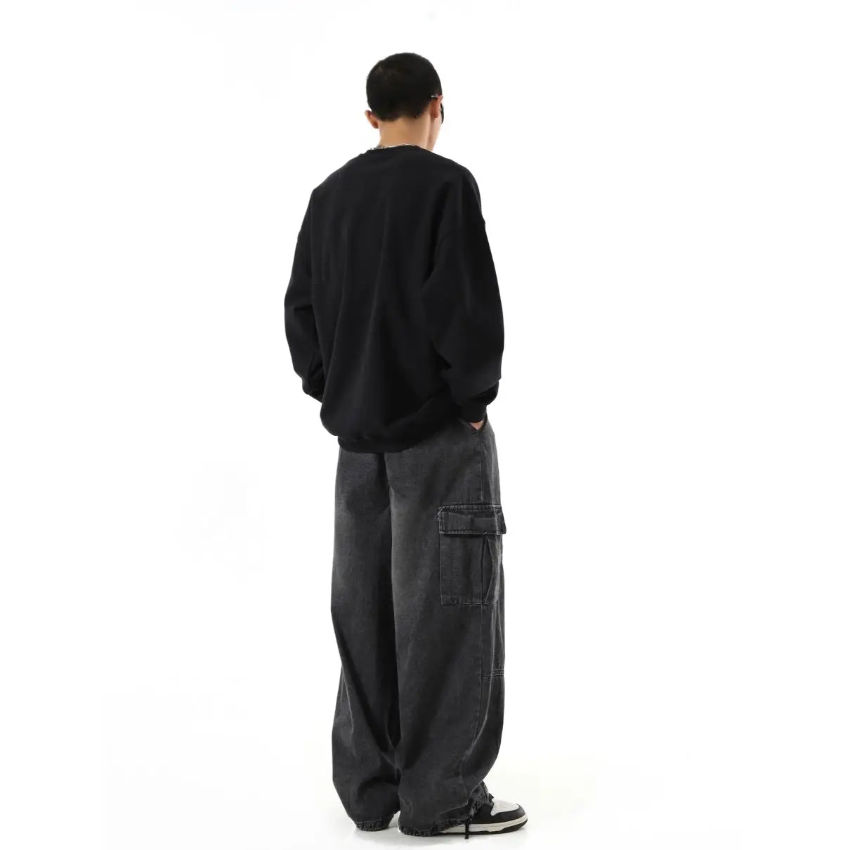 Men Y2K Baggy Cargo Jeans