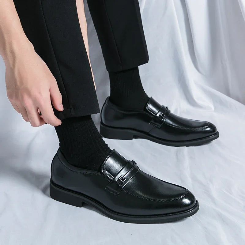 Men’s 2025 Soft Sole Leather Loafers