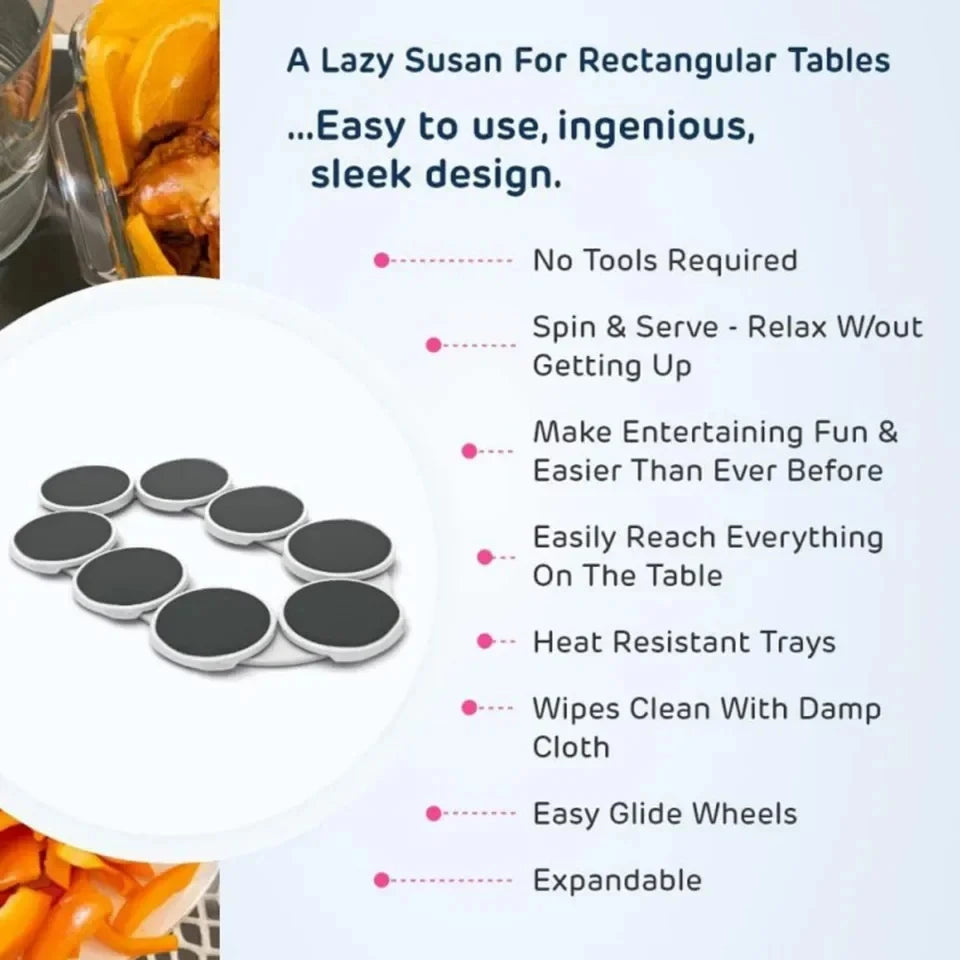 Rotating Dining Food Tray