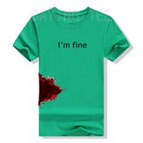 “I’m Fine” Funny Graphic T-Shirt
