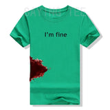 “I’m Fine” Funny Graphic T-Shirt