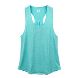 Women Sleeveless Racerback Yoga Tank Top