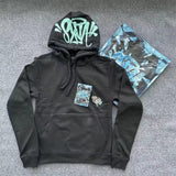 Men Cotton Hoodies Jogger Set