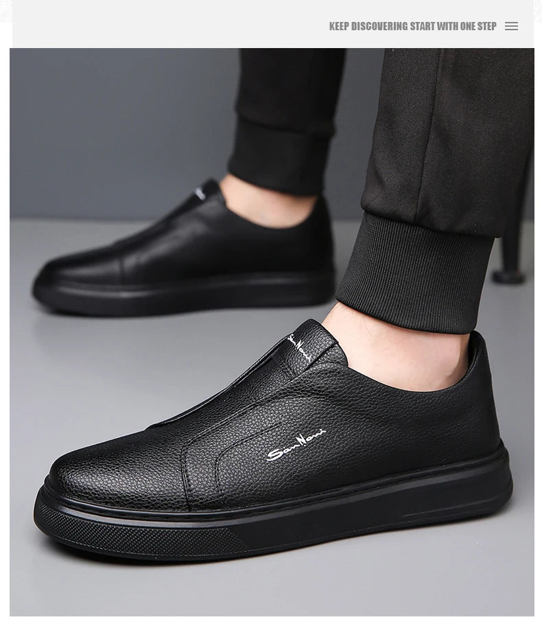 Men’s 2025 Summer Casual Leather Loafers