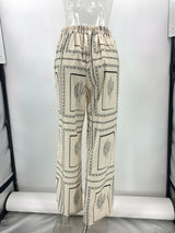 Women's Printed 2 Piece Set