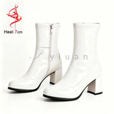 Classic Block Heel Ankle Boots