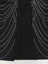 Royal Crystal Pearl Gown