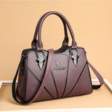Classic Leather Crossbody Bag