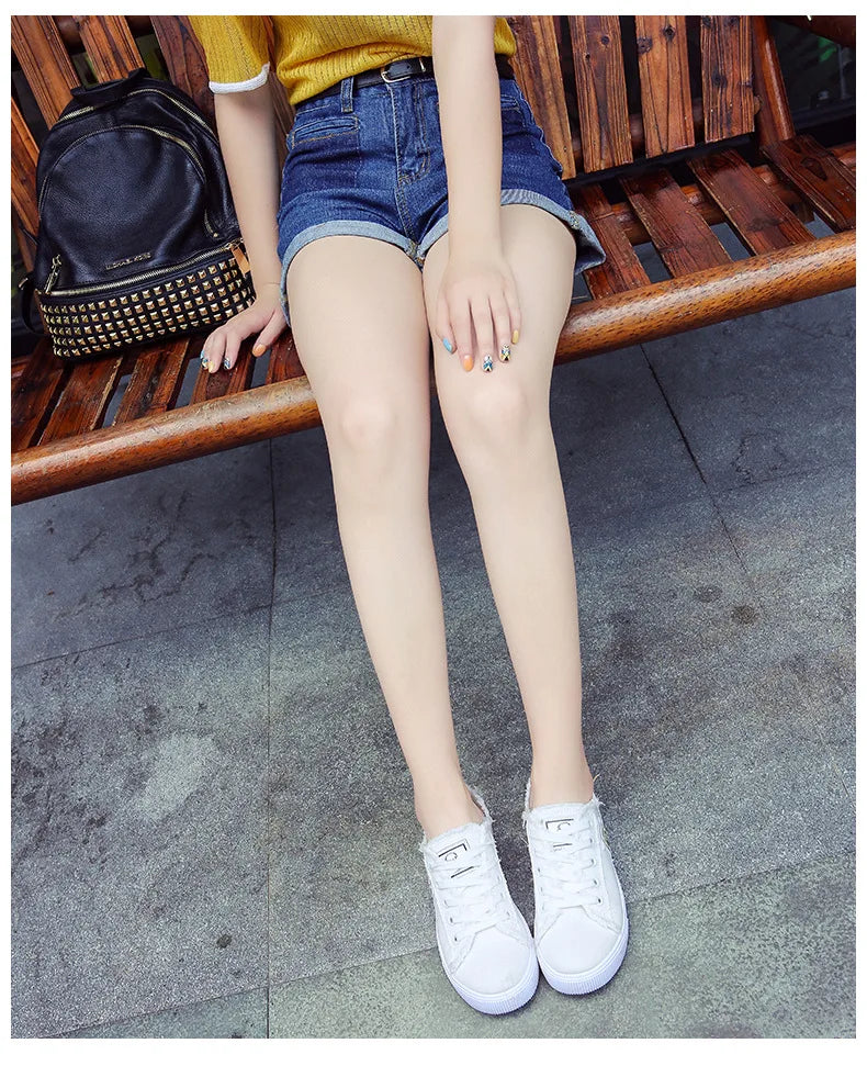 Women Canvas Shoes Lightweight Flat Sneakers