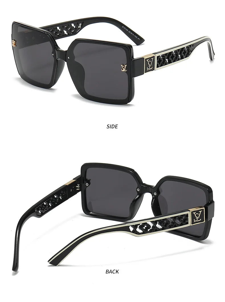 Luxury Oversized Square Sunglasses