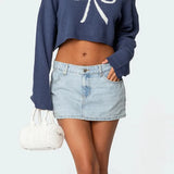 LowKeyMini™ – Y2K Low Rise Mini Skirt (Pockets, Sexy Vintage Fit)