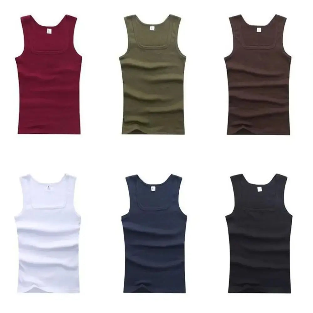 Women Cotton Tank Top Gym Vest Casual Workout Shirt
