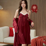 Couple Silk Pajama Set