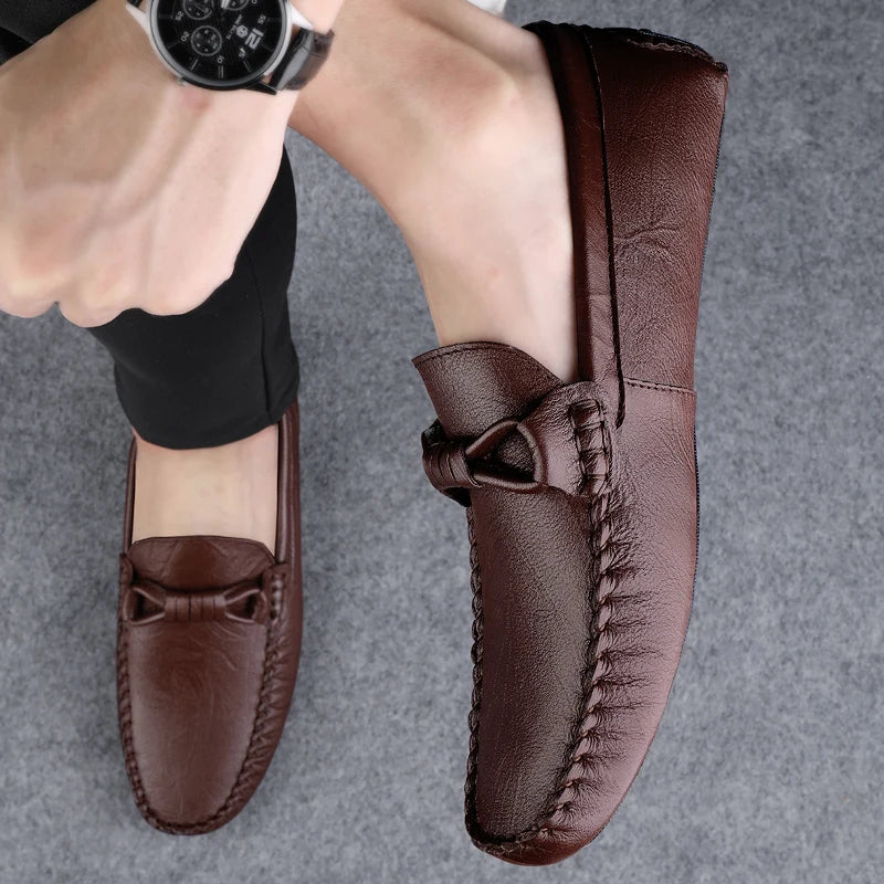 Men’s Handmade Casual Driving Loafers