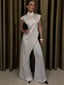 Midnight Luxe Satin Maxi Dress