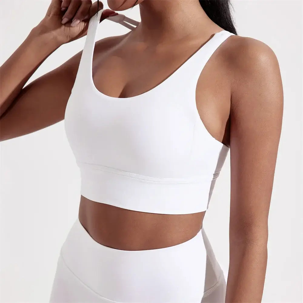 Women Cross Back Training Sports Bra