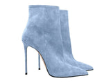 Suede Stiletto Boots