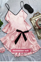 Women's Satin Pajama Set