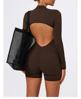 SculptZip Activewear Jumpsuit