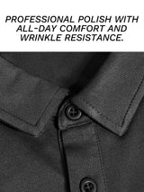 Men Casual Polyester Polo Shirts