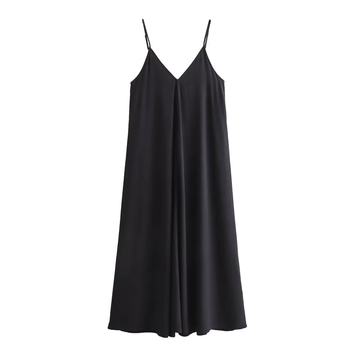 Women's Backless Slip Maxi Dress
